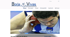Desktop Screenshot of borjavivas.es